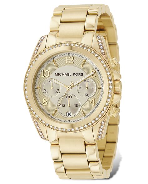 michael kors watch gold and green|michael kors gold watches for women.